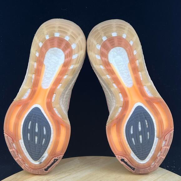 Adidas Ultraboost 21 Womens Ambient Blush Pink Athletic Running Shoe FY3953 Sz 7 - Picture 9 of 10